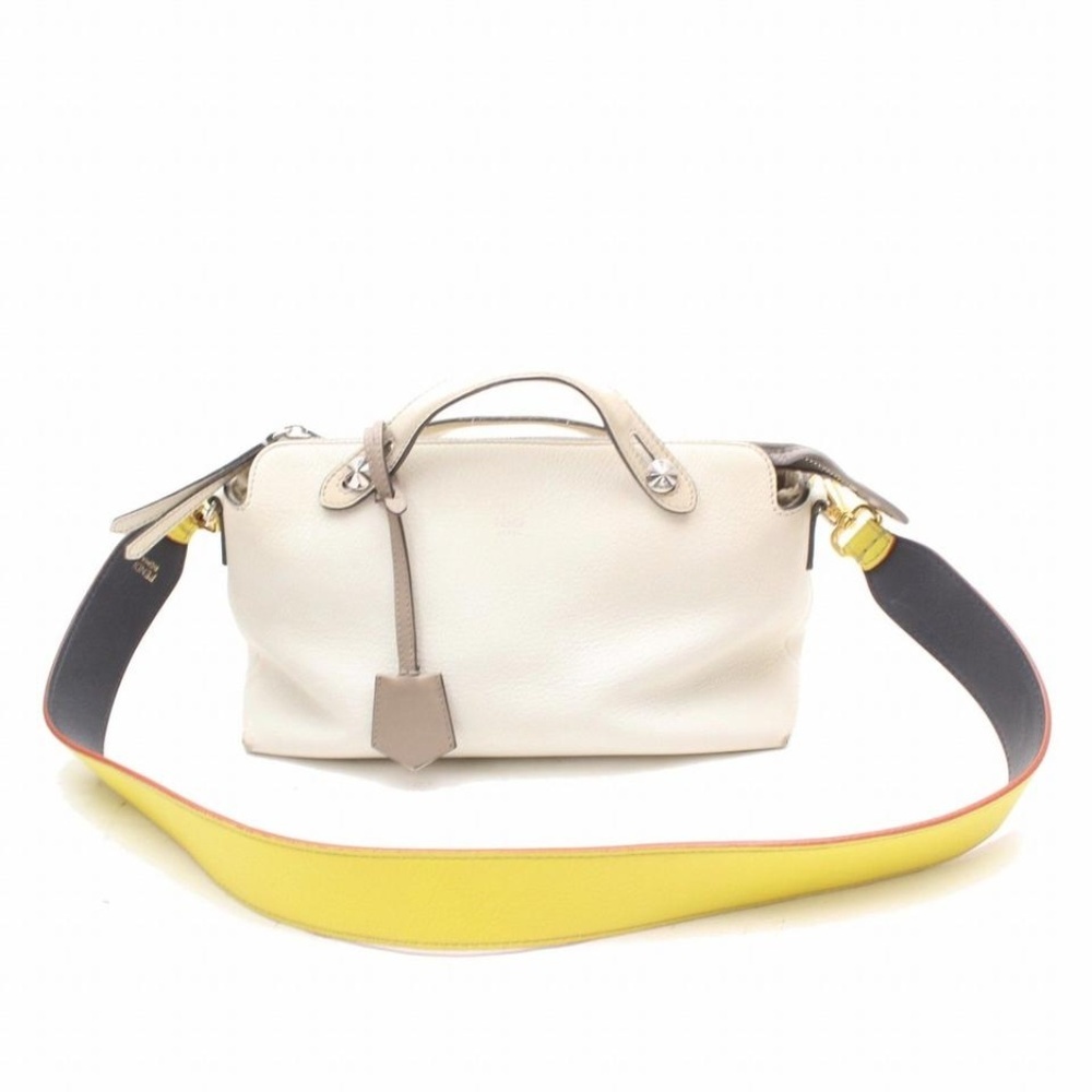 Fendi Leather By The Way 2way Boston 869382